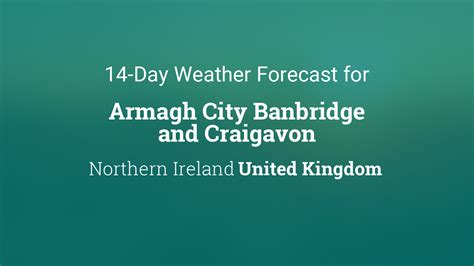 Weather Banbridge. 14 day Forecast .